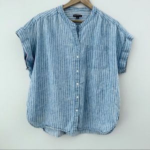 J Crew Chambray Button Up